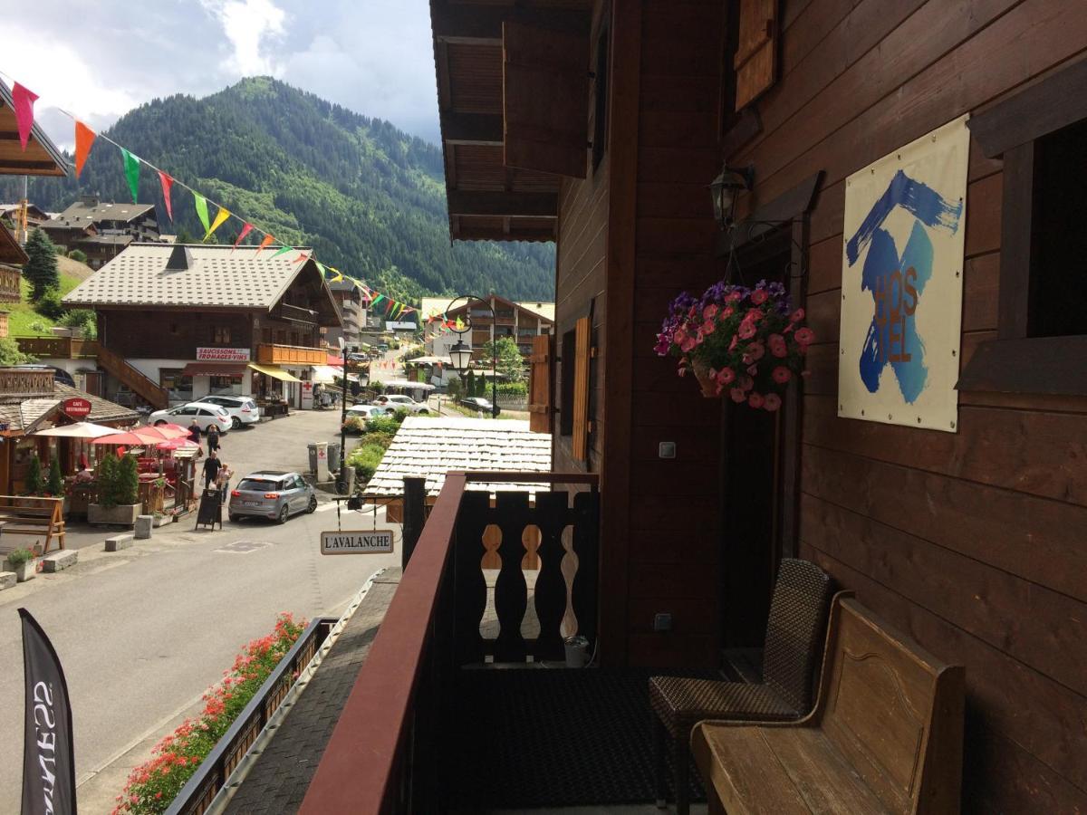Central Hostel Châtel Exterior foto